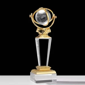 ML Art Collection - Crystal Globe Trophy C032