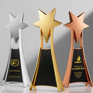 ML Art Collection - Metal Star Trophy LX053